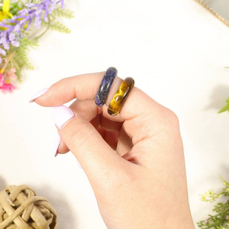 Natures Artifacts | Assorted Semi-Precious Gem Stone Rings