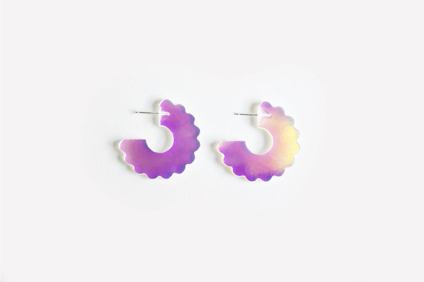 D Construct | Earrings Scallop