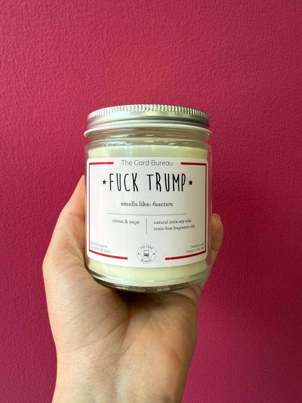The Card Bureau | F*ck Trump Soy Candle