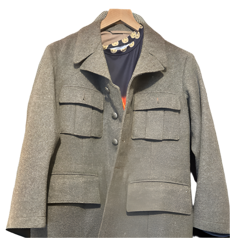 BAB GOOCH | 6 Pocket Wool Jacket with Heart of Chicago Dress
