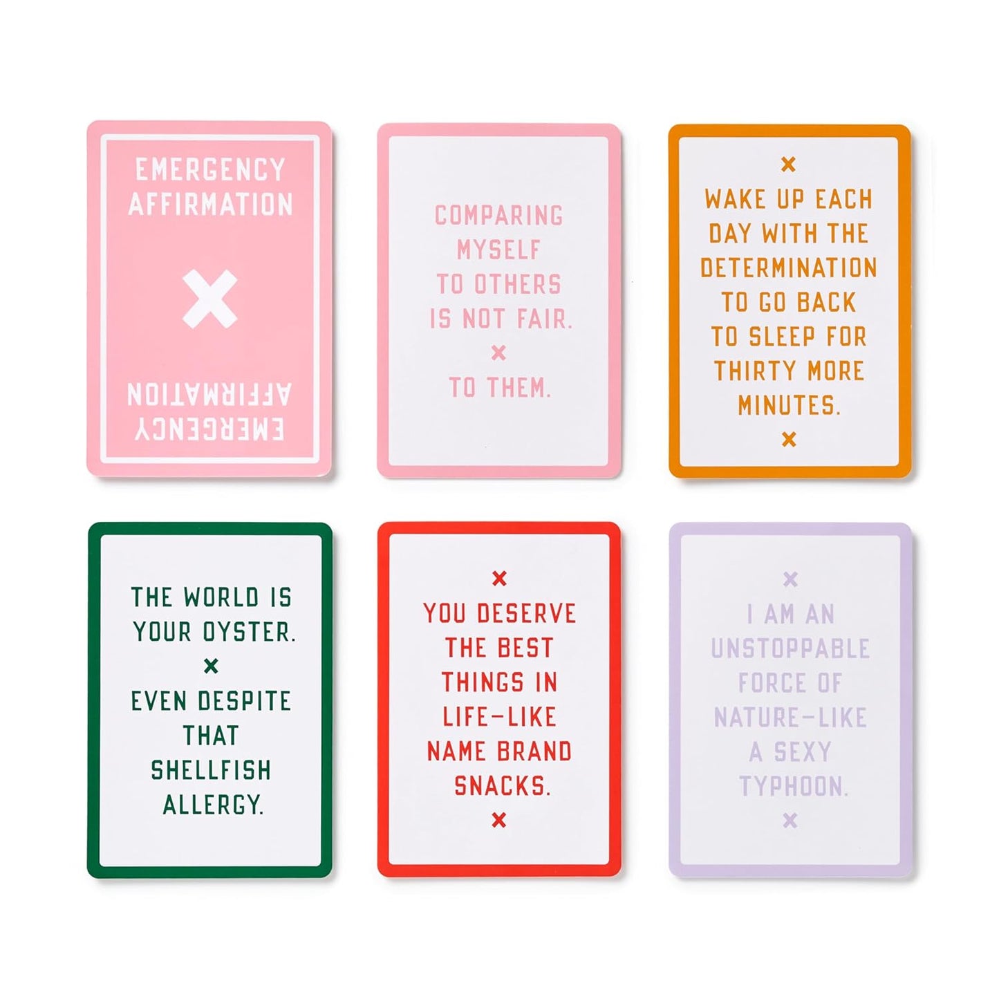 Emergency Affirmations for Exceptionally Stupid Days | Card Deck