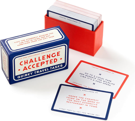 Challenge Accepted – Travel Tasks |  Cards