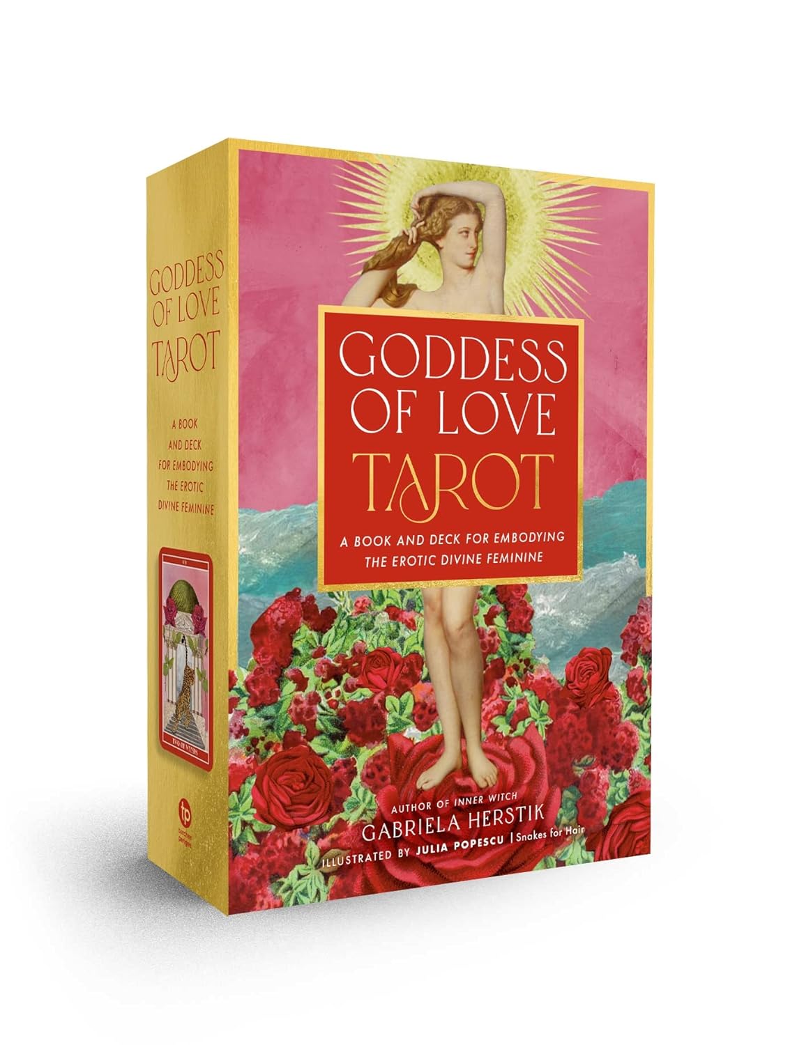 Goddess of Love Tarot: A Book and Deck for Embodying the Erotic Divine Feminine | Cards