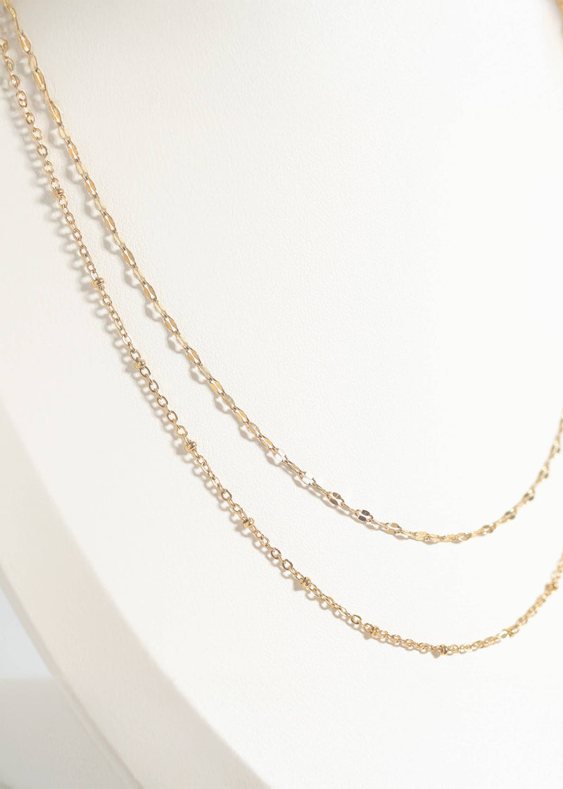 WJW | Stainless Steel Satellite Chain Necklace