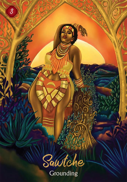 African Goddess Rising Oracle | Cards