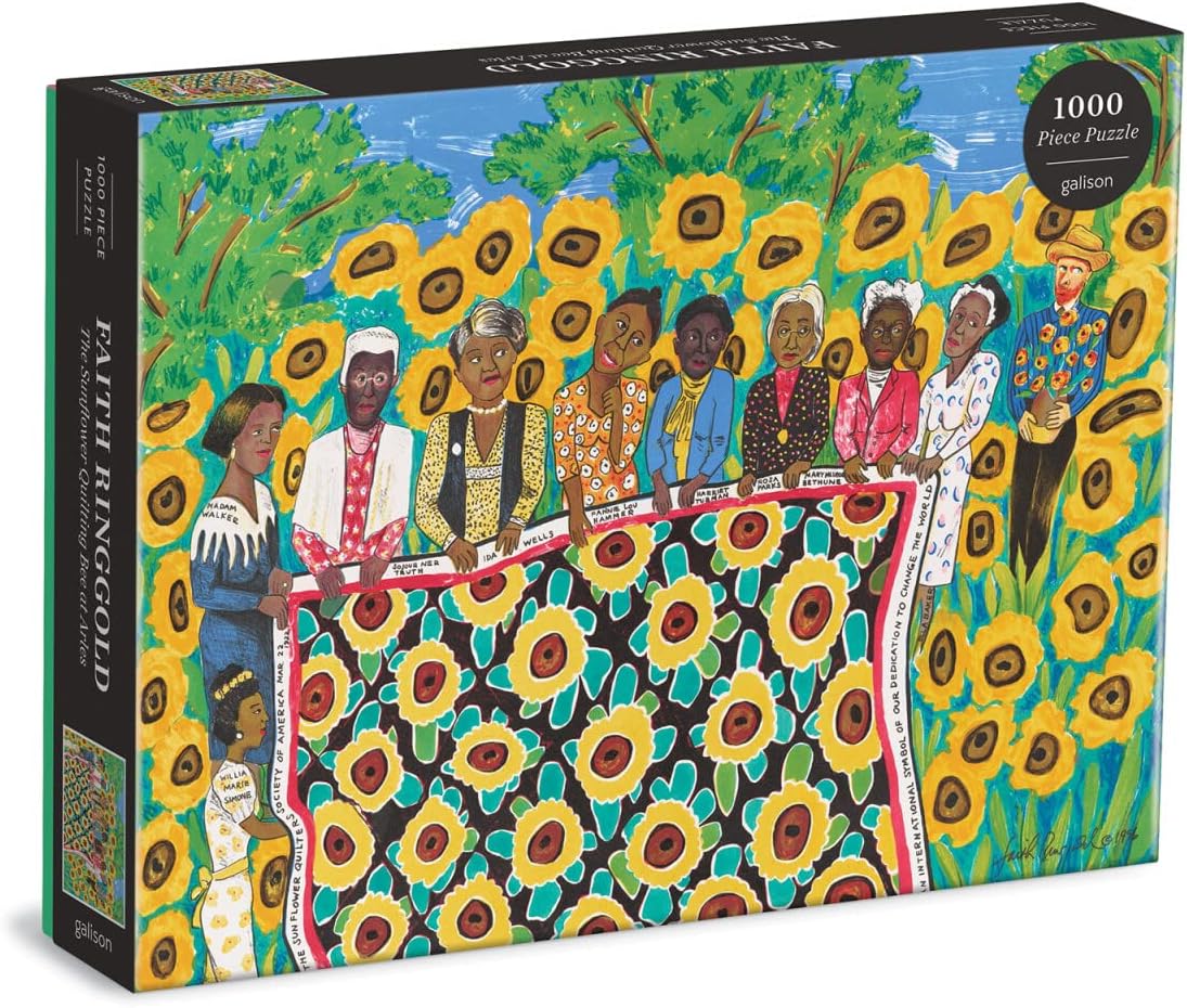 Galison Faith Ringgold The Sunflower Quilting Bee | Puzzle