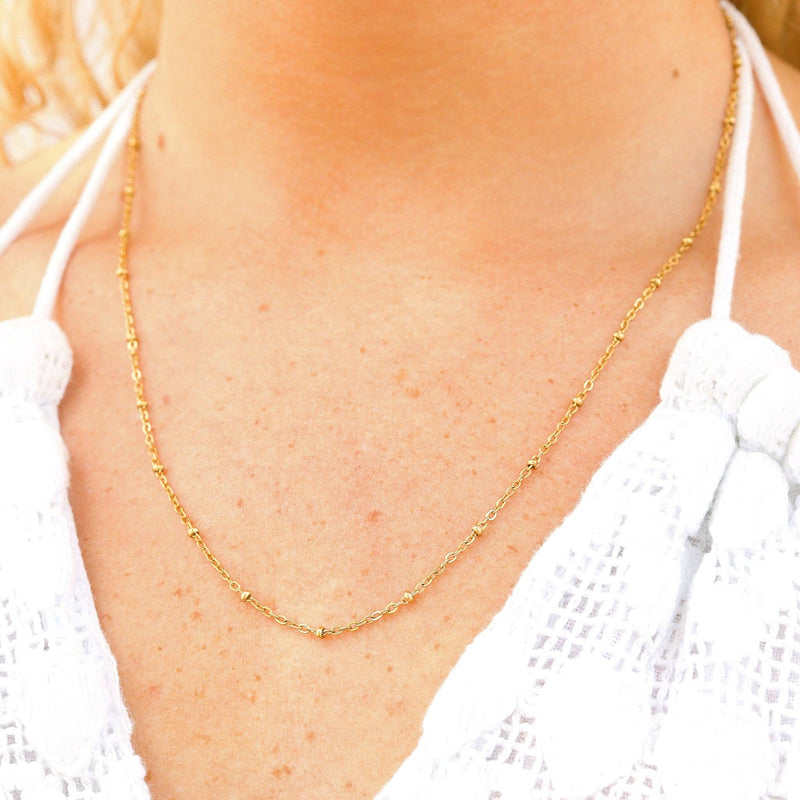 WJW | Stainless Steel Satellite Chain Necklace