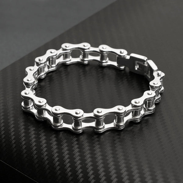 WJW | Stainless Steel Bike Chain Bracelet