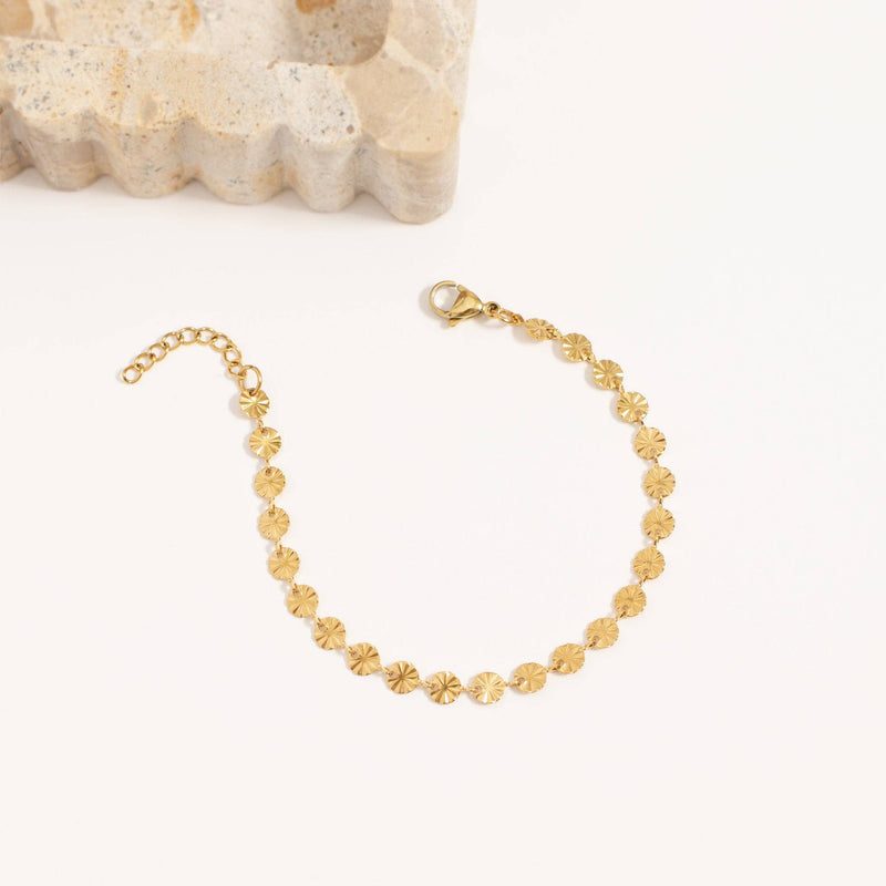 WJW | Sunburst Chain Bracelet