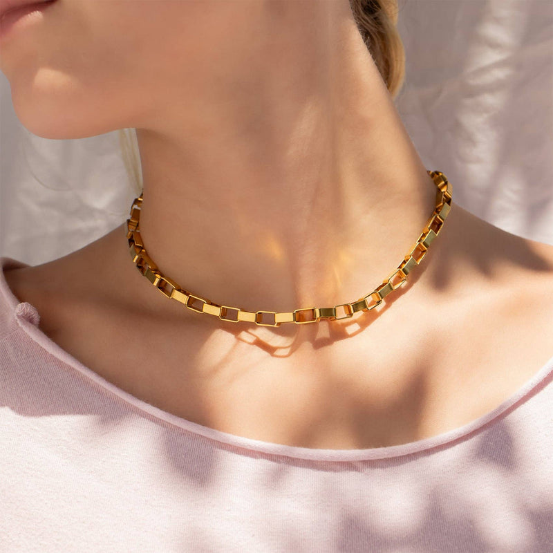 WJW | Stainless Steel Thick Paperclip Chain