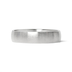 WJW | Brushed Stainless Steel Ring