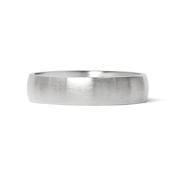 WJW | Brushed Stainless Steel Ring