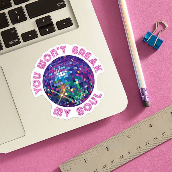 The Found | Disco Ball Die Cut Sticker