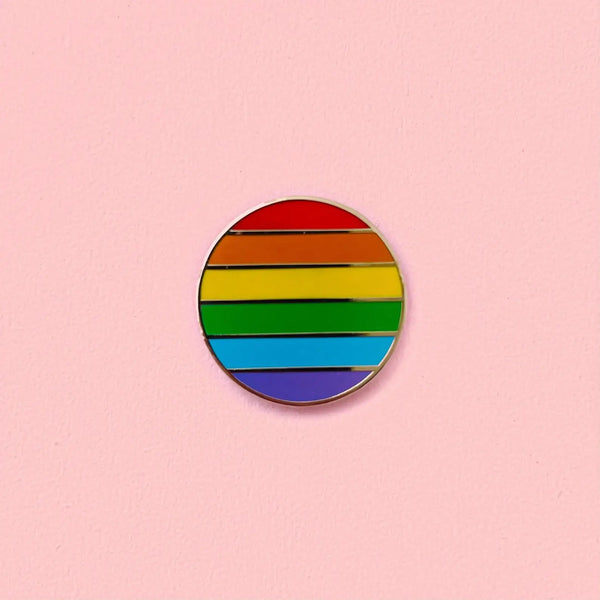 Pride Circle Enamel Pin
