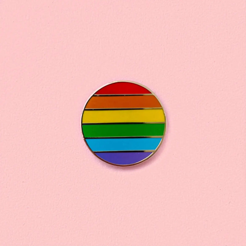 Pride Circle Enamel Pin
