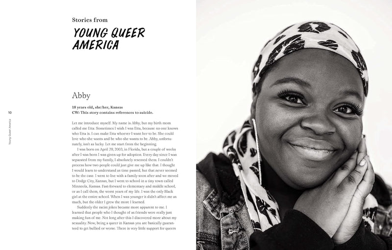 Young Queer America: Real Stories and Faces of LGBTQ+ Youth | Paperback