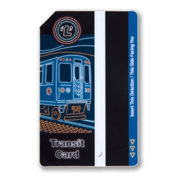 Transit Tees | Transit Card Sticker