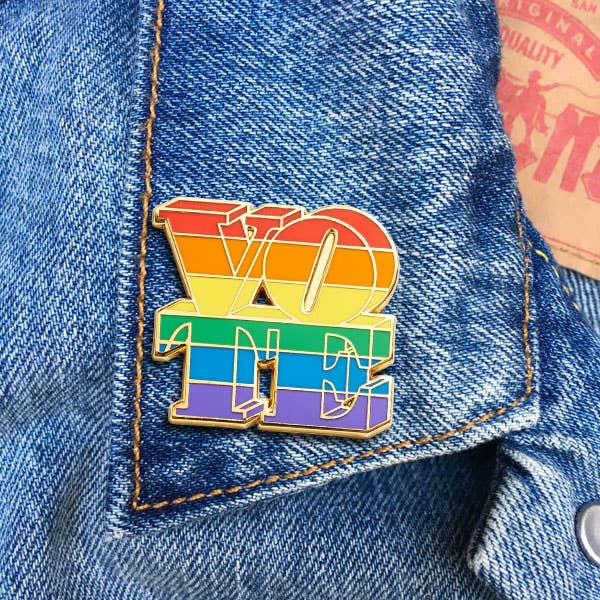 THE FOUND | Vote Rainbow Pin