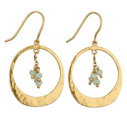 Chalcedony Goddess Earrings