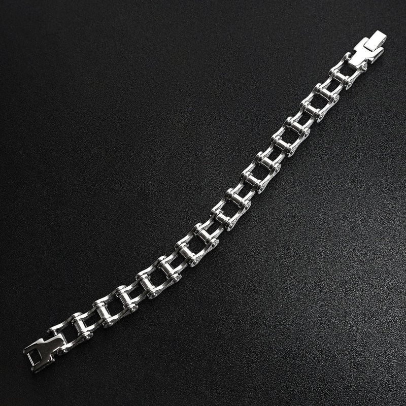 WJW | Stainless Steel Bike Chain Bracelet