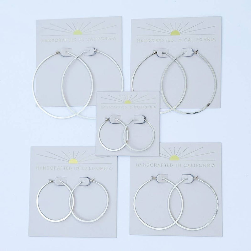Mind's Eye Design | Brass Hand Formed Hoops
