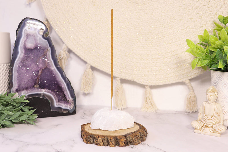 Natures Artifacts | Quartz Incense Stick Holder