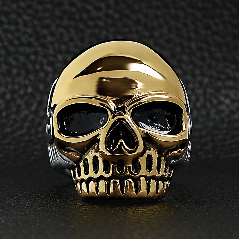 WJW | 18K Gold PVD Coated Stainless Steel Skull Ring