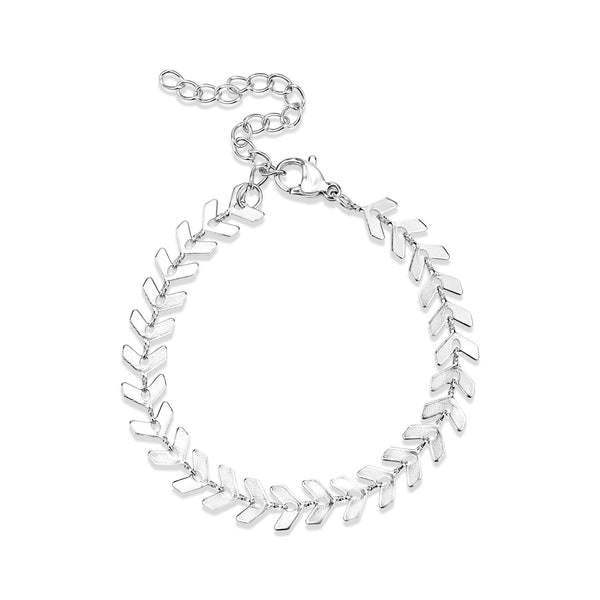 WJW | Chevron Chain Bracelet