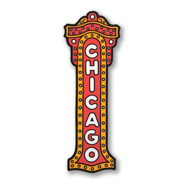 Transit Tees | Chicago Theater Sign Sticker