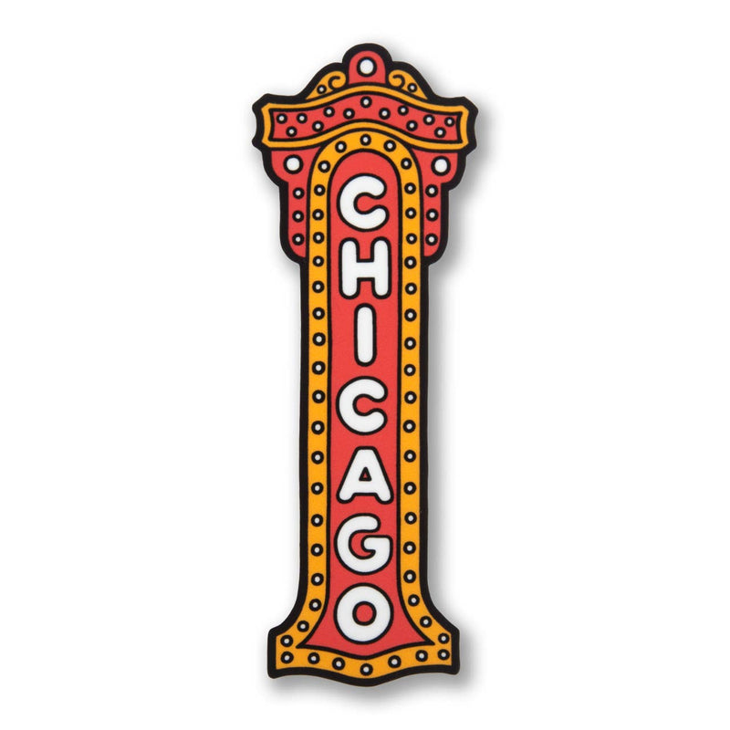 Transit Tees | Chicago Theater Sign Sticker