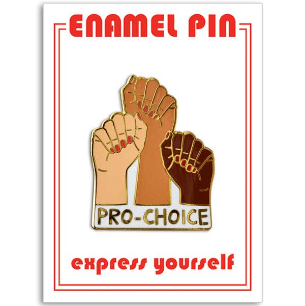 Pro-Choice Hands Pin
