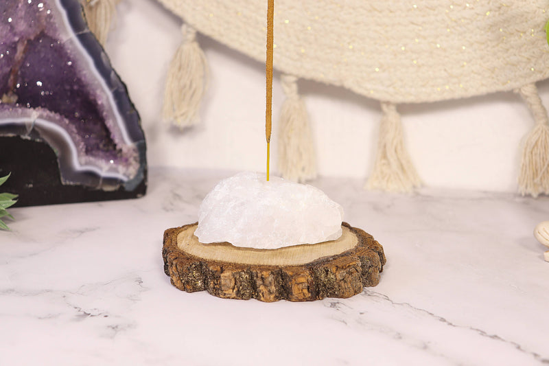 Natures Artifacts | Quartz Incense Stick Holder