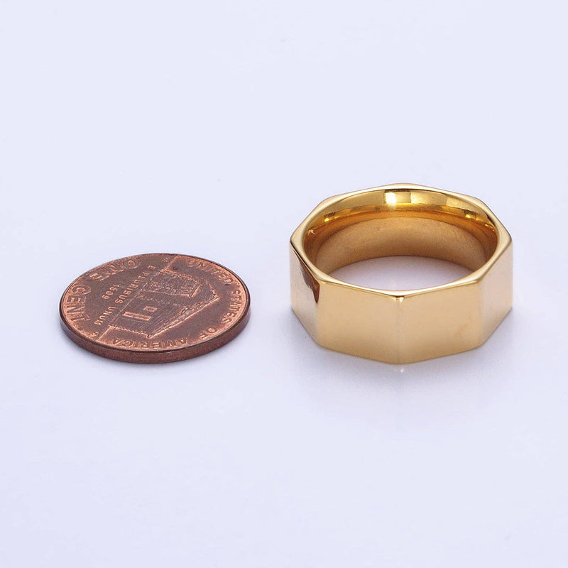 Aim Eternal | Octagonal Band Ring