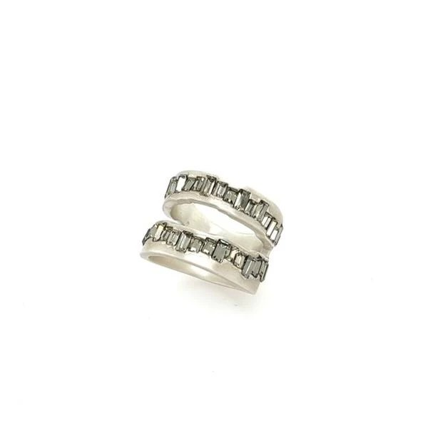 Rebel Raw Edge Baguette Ring #rr20 9