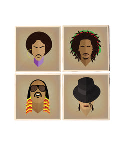 Studio Maxe | Music Album Ceramic Coaster
