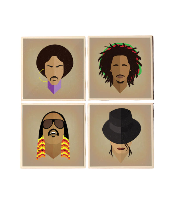 Studio Maxe | Music Album Ceramic Coaster