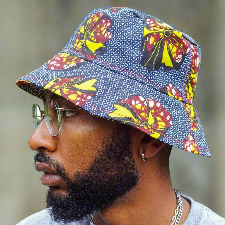 A Loved 1 | Wax Print Bucket Hat