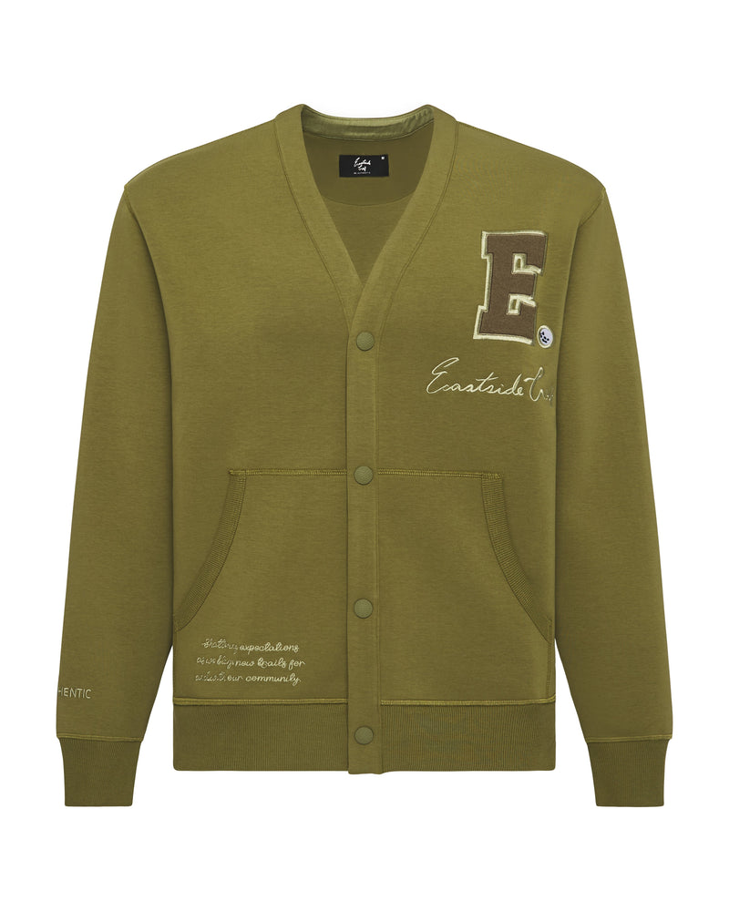 Eastside Golf | Varsity Tech Fleece Cardigan