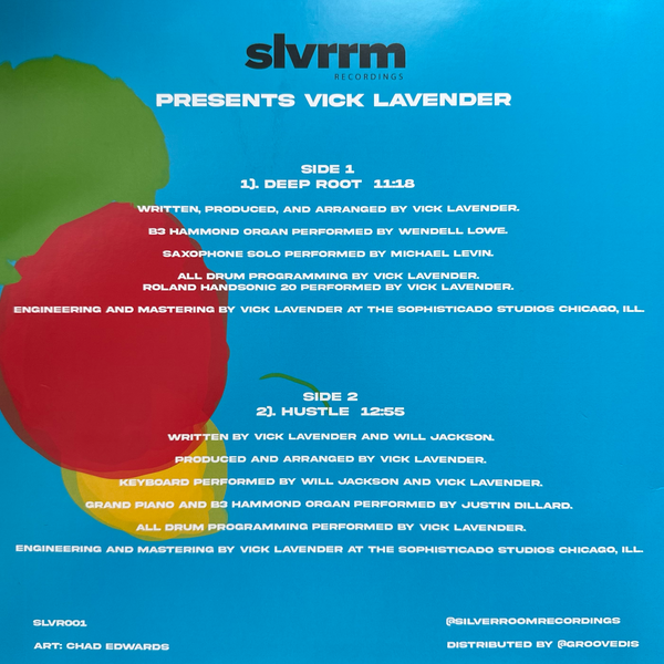 SLVRRM RECORDINGS presents Vick Lavender