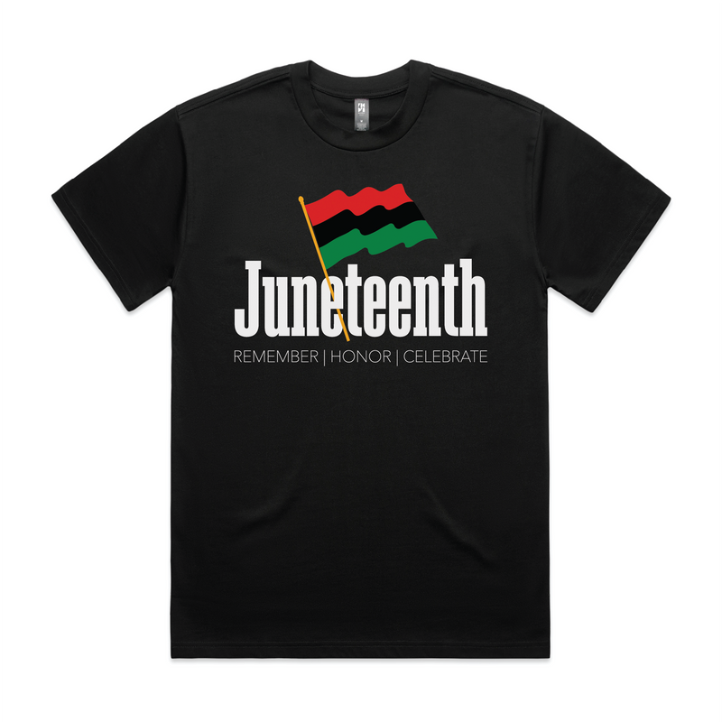 Juneteenth Pan-African Flag Unisex T-Shirt