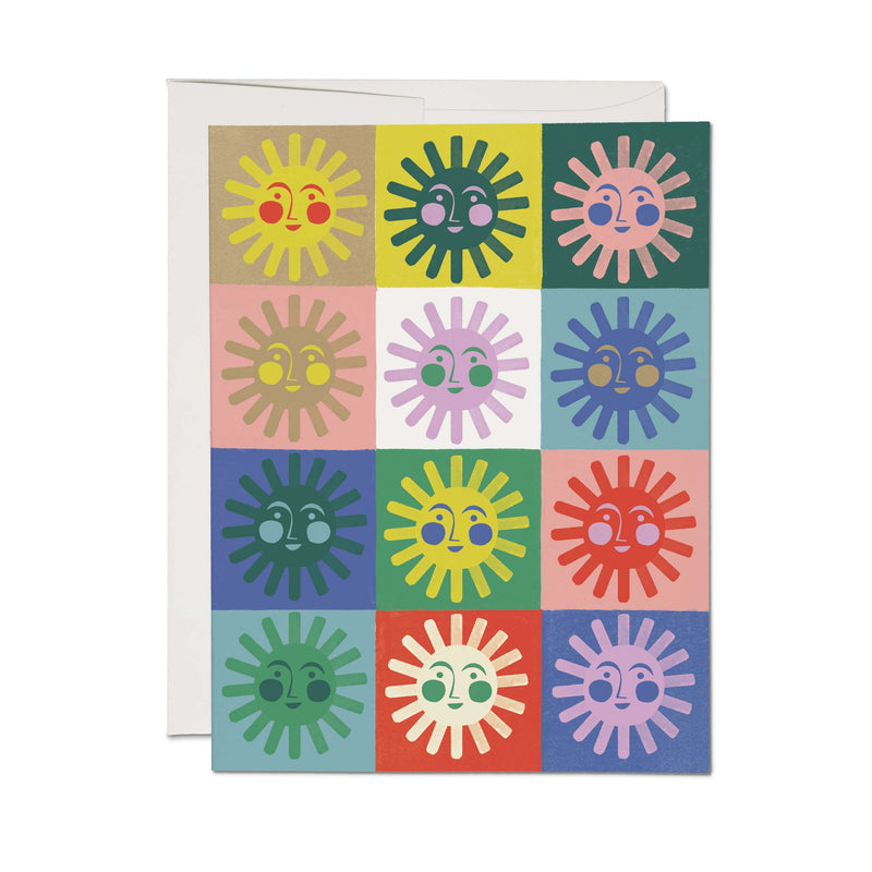 Red Cap Cards | Little Suns greeting card