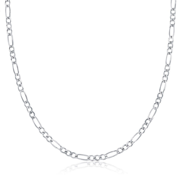 Classic Of NY | Sterling Silver 2mm Figaro Chain Necklace