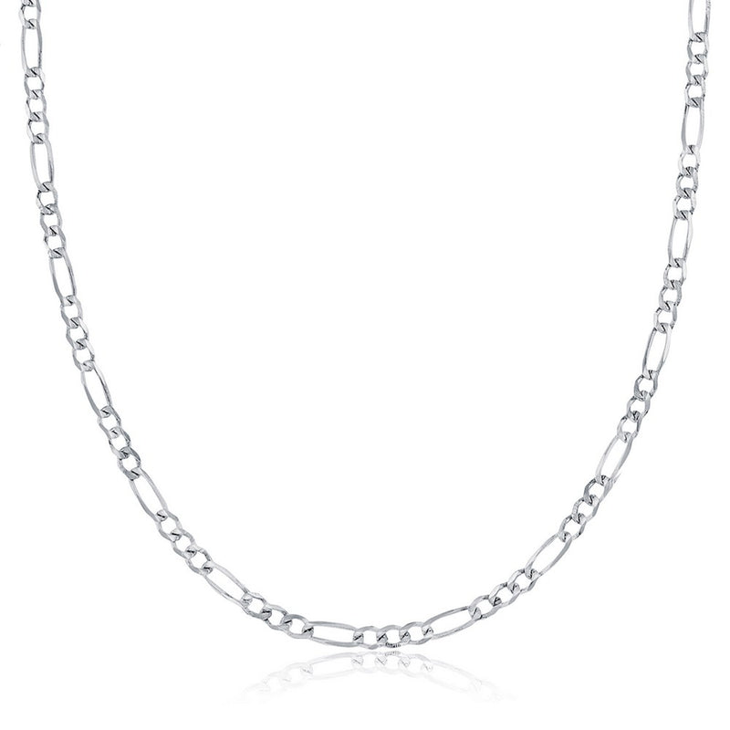 Classic Of NY | Sterling Silver 2mm Figaro Chain Necklace