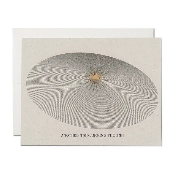 Red Cap Cards | Another Trip Around the Sun Greeting Card