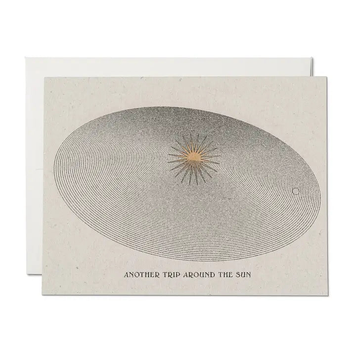 Red Cap Cards | Another Trip Around the Sun Greeting Card