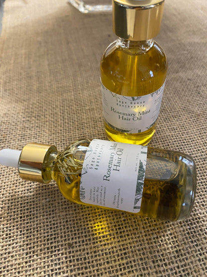 Sage House Apothecary | Rosemary Mint Hair Oil