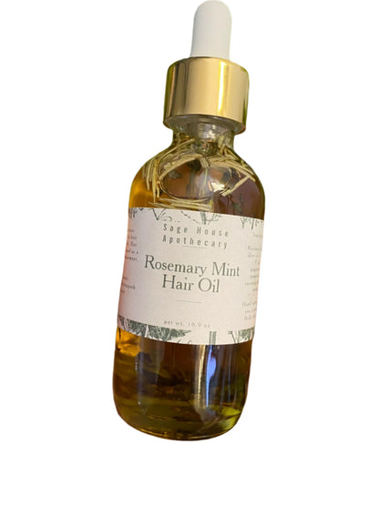 Sage House Apothecary | Rosemary Mint Hair Oil