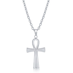 Classic Of NY | Stainless Steel Ankh Cross Necklace