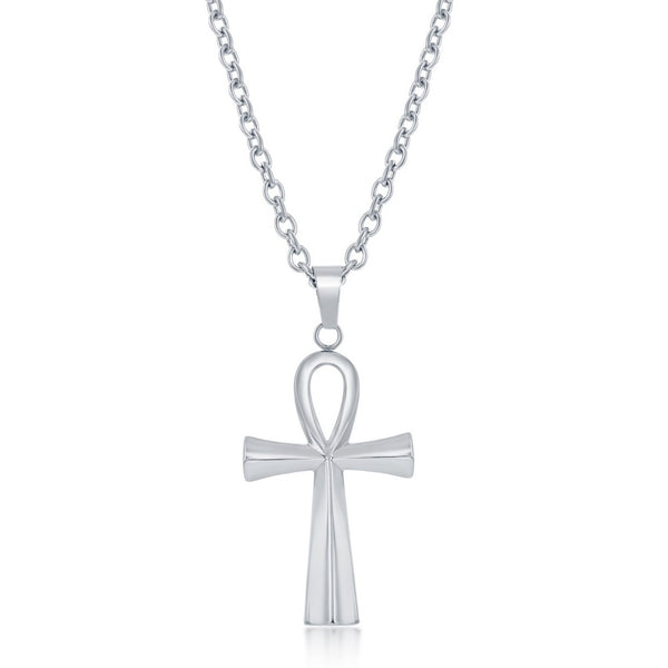 Classic Of NY | Stainless Steel Ankh Cross Necklace