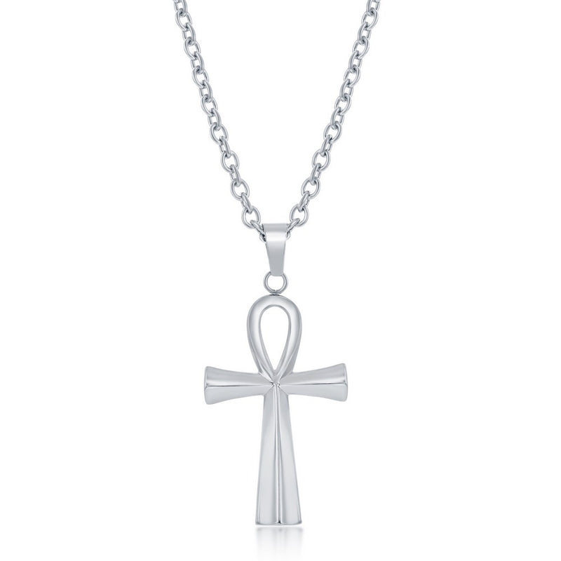 Classic Of NY | Stainless Steel Ankh Cross Necklace